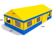 Тентовые павильоны, навесы от солнца, палатки тентовые, ангары, шатры