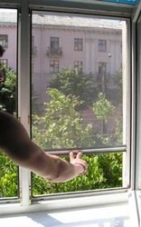 Продажа и установка рулонных москитных сеток, недорого. Крым, Симфероп