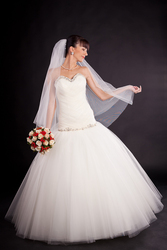 ШИКАРНОЕ СВАДЕБНОЕ ПЛАТЬЕ