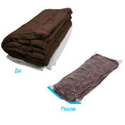 Набор вакуумных пакетов (2шт., запах лаванды), 55х90см + 90х120см.