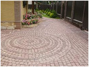 укладка тротуарной плитки, песчаника, мощение гранита