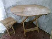 Набор для пикника дубовый