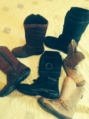 Продам зимние сапоги на девочку