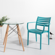 Стол стеклянный ИМЗ, круглый, цвет прозрачный